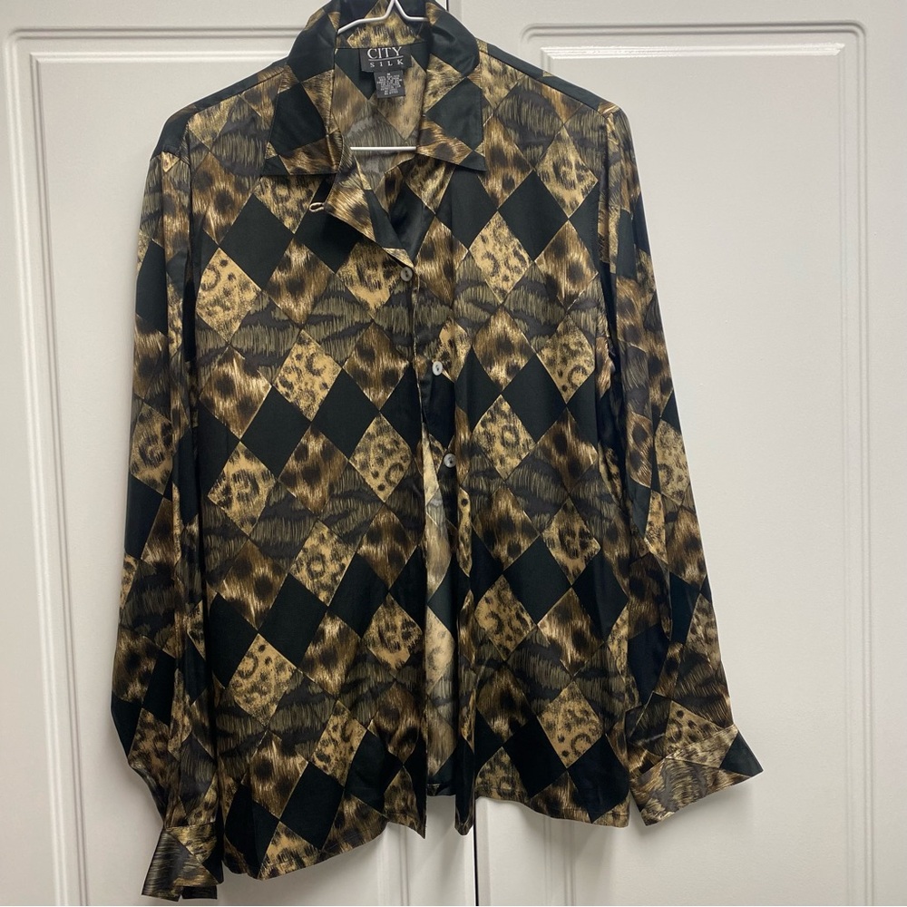 CITY Silk Top Size M